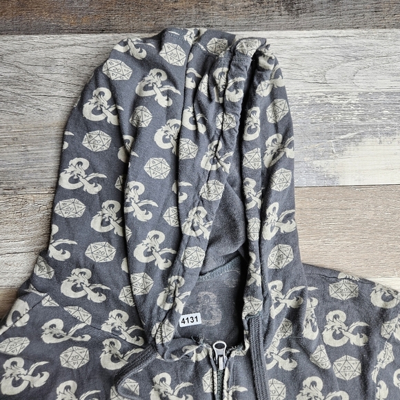 Dungeons & Dragon by Lootwear Hoodie Small Gray - Picture 2 of 11
